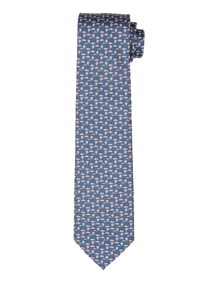 Corbata globos Azul/rosa