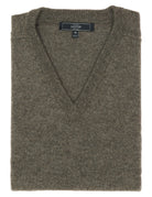 Jersey lana pico Marrón