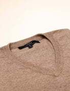 Jersey pico algodón cashmere Beige