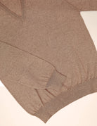 Jersey pico algodón cashmere Beige