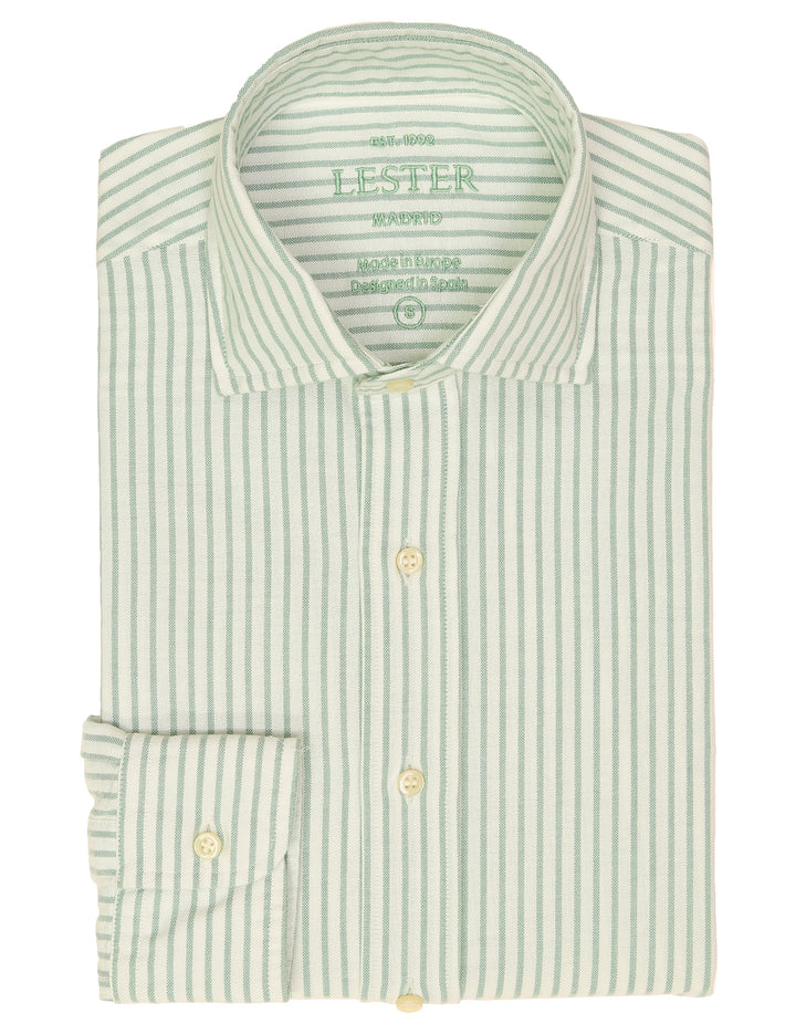 Camisa sport oxford  raya fina Verde