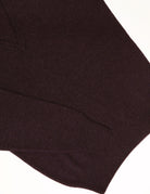 Jersey lana pico Burdeos
