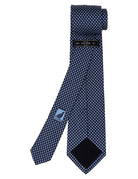 Corbata capsula bicolor Azul/azul