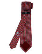 Corbata capsula bicolor Rojo/azul