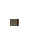 Cartera Piel/goma Verde