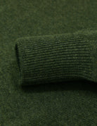 Jersey lana pico Verde caza