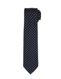 Corbata lunares i Azul/blanco
