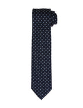 Corbata lunares i Azul/azul