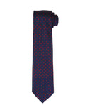Corbata lunares i Azul/rojo