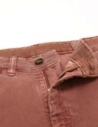 Pantalón sarga lavado Rojo