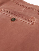 Pantalón sarga lavado Rojo