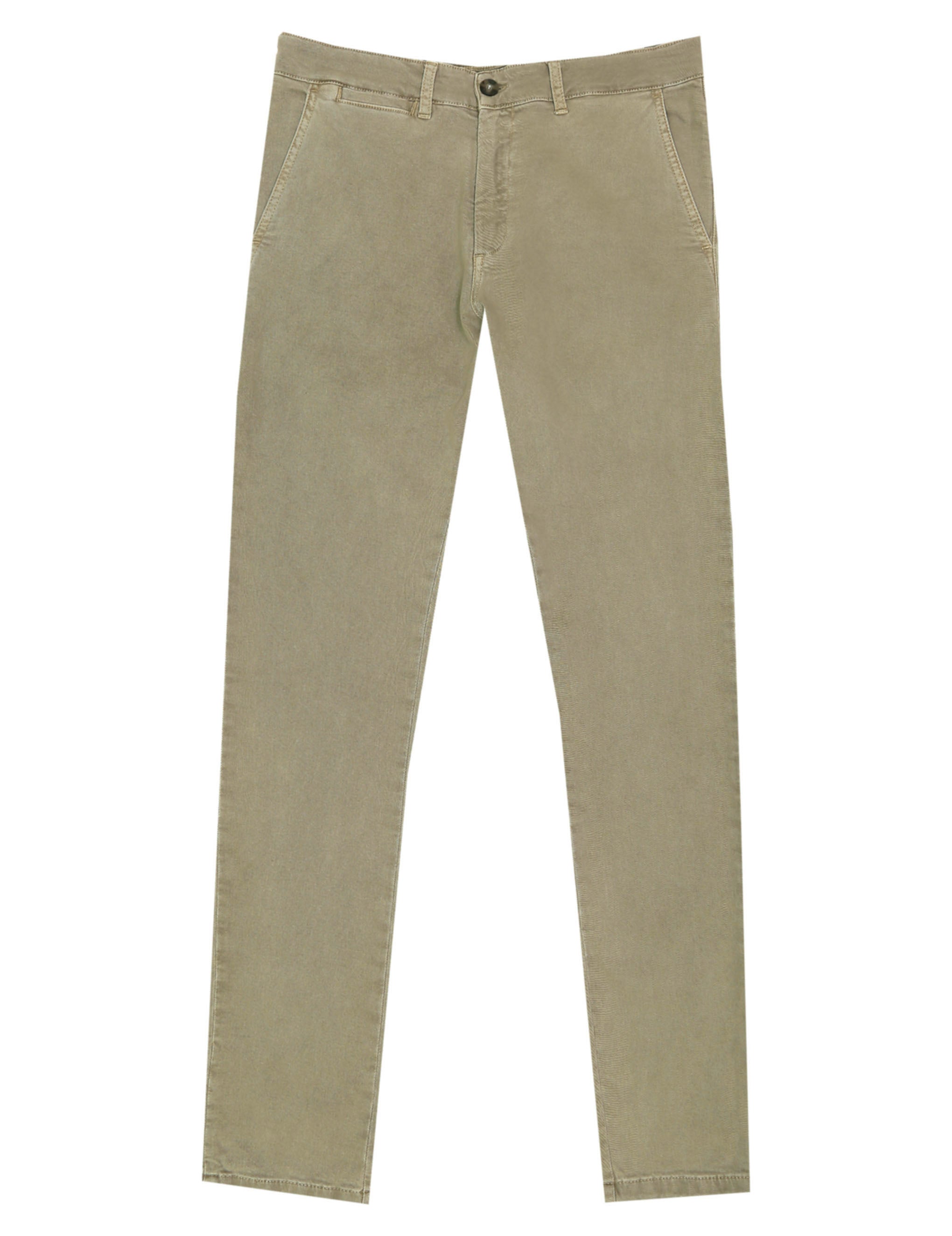 Pantalón sarga lavado Beige