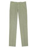 Pantalón Lino Algodón Tencel Verde Claro