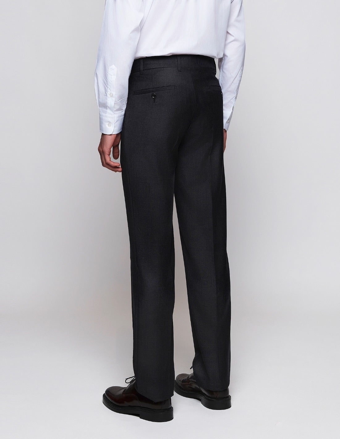 Pantalón Vestir S/pinzas Gris Oscuro (118338_2.jpg)