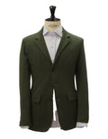 Cardigan Algodón Modal Lavada Verde