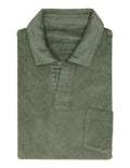 Polo Rizo Open Collar Verde