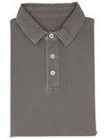 Polo Pique Lavado Gris
