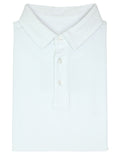 Polo Pique Lavado Blanco