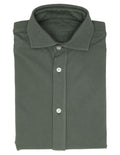 Camisa Pique Malla Verde