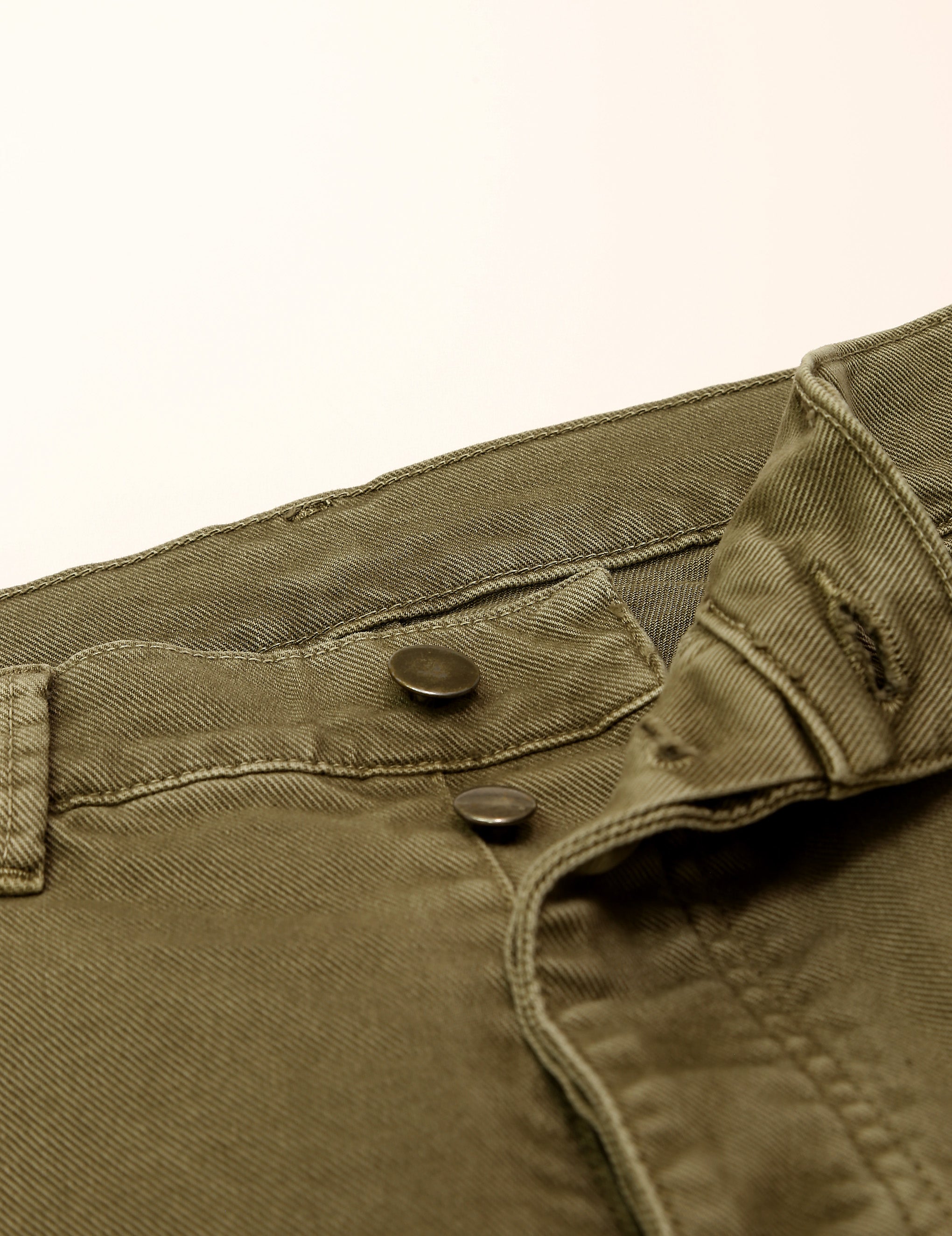 Pantalón 5 bolsillos sarga Verde