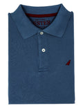 Polo Pique Manga Corta Azul Oscuro