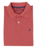 Polo Pique Manga Corta Rojo