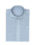 Camisa Lino Algodón Lavada Azul Medio (118546_1.jpg)