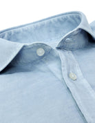 Camisa Lino Algodón Lavada Azul Medio (118546_2.jpg)