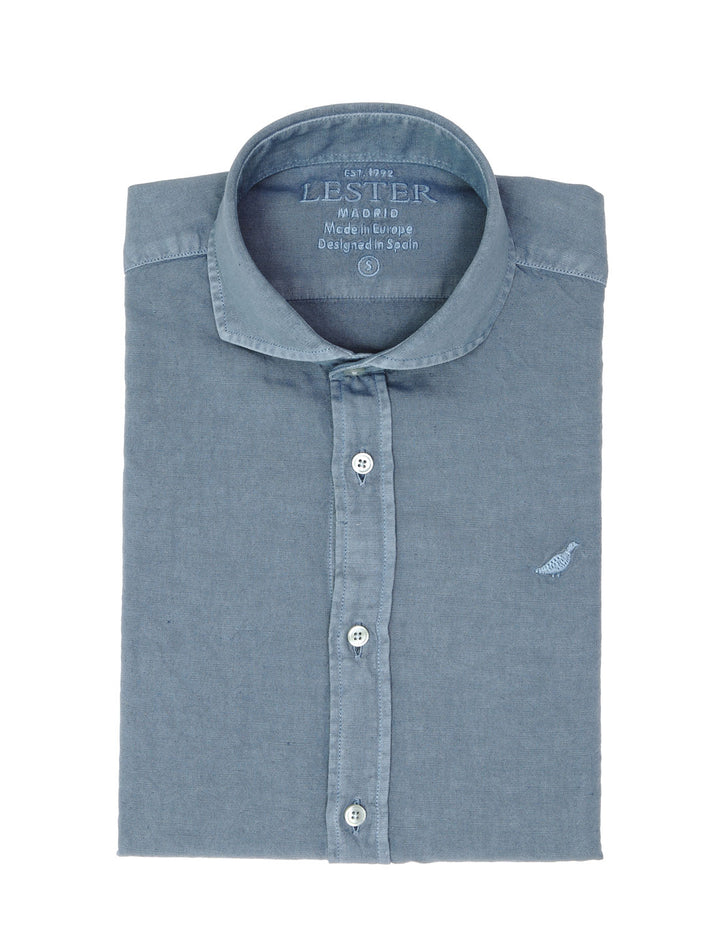 Camisa Lino Algodón Lavada Azul Oscuro (118547_1.jpg)