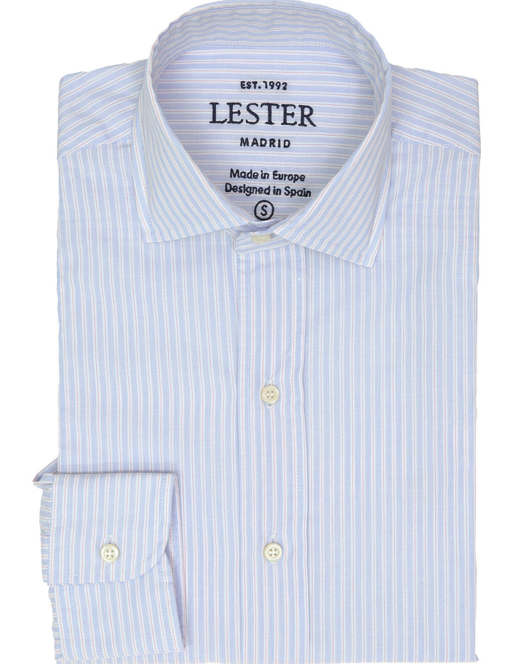 Camisa Sport Lavada Raya Fina Bicolor Azul/Rosa (118555_1.jpg)