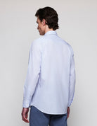 Camisa Sport Lavada Raya Fina Bicolor Azul/Verde (118556_2.jpg)