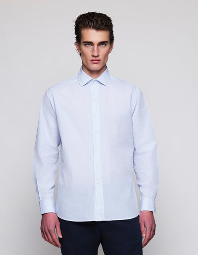 Camisa Sport Lavada Raya Media Azul (118558_1.jpg)
