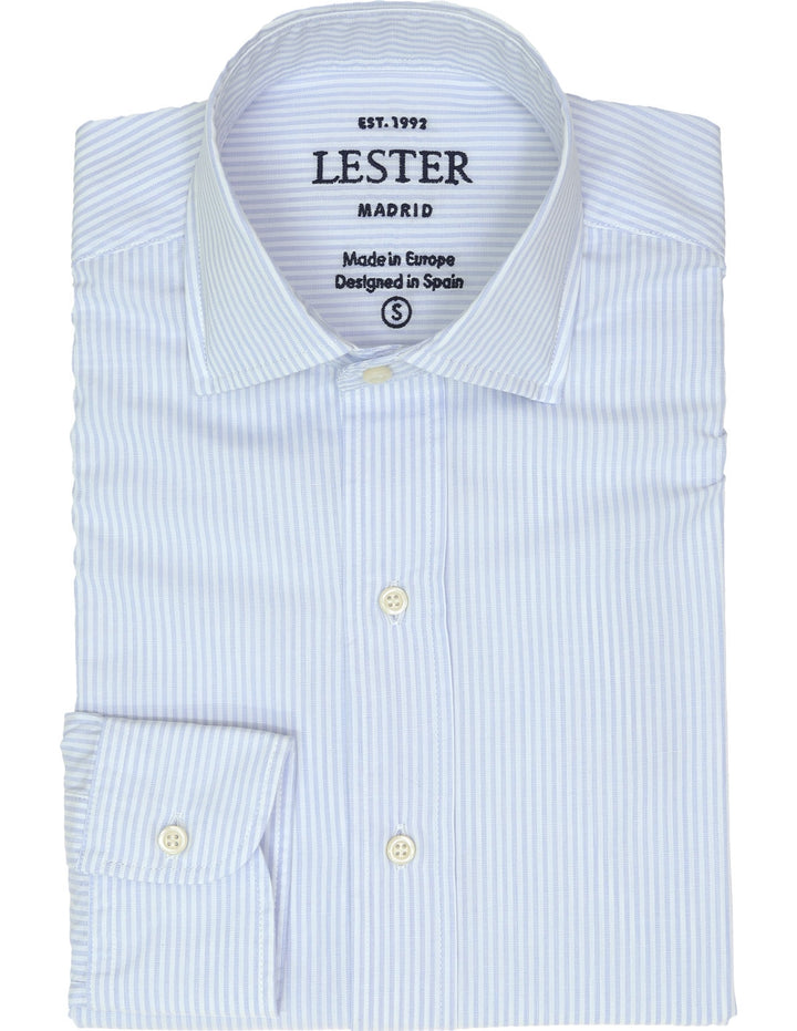 Camisa Sport Lavada Raya Media Azul (118558_3.jpg)