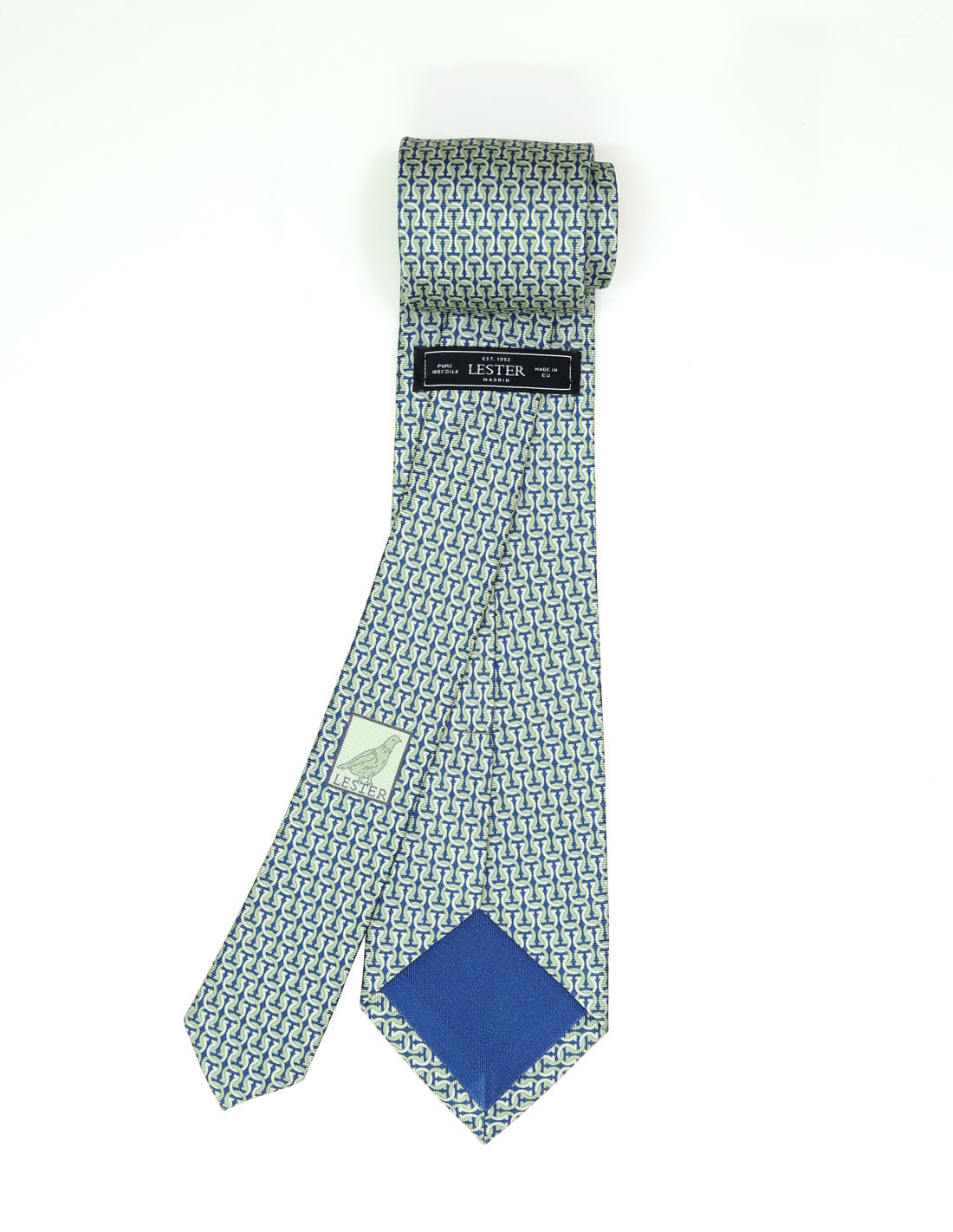 Corbata Cadena Herradura Azul/Verde (118637_2.jpg)
