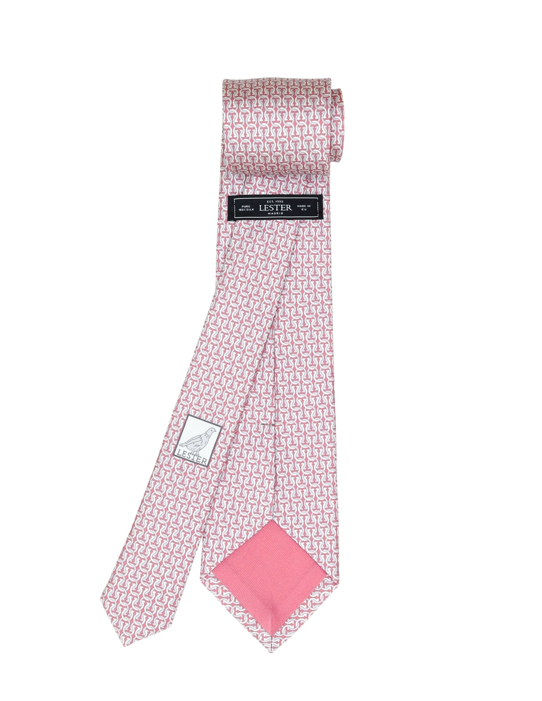 Corbata Cadena Herradura Rosa/Gris (118640_2.jpg)