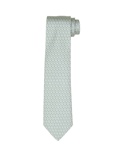 Corbata Cadena Herradura Verde/Gris (118641_1.jpg)