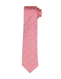 Corbata Tortuga Con Globo Rosa/Azul