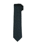 Corbata Margaritas Azul/Verde