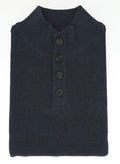 Jersey Botones Algodón Azul