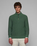 Jersey Cremallera Lana Verde