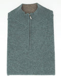 Jersey Cremallera Lana Verde