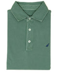 Polo Pique Manga Larga Verde