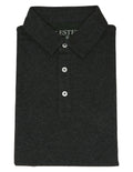 Polo Cashmere Manga Larga Gris