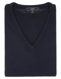 Jersey Cashmere Pico Azul Marino