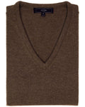 Jersey Cashmere Pico Marrón