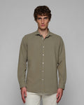 Camisa Pique Malla Verde Claro
