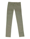 Pantalón 5b Satén Lavado Verde