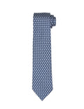 Corbata Elefante Con Bambu Azul/Azul