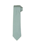 Corbata Elefante Con Bambu Azul/Verde
