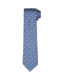 Corbata Teckel Azul/Azul